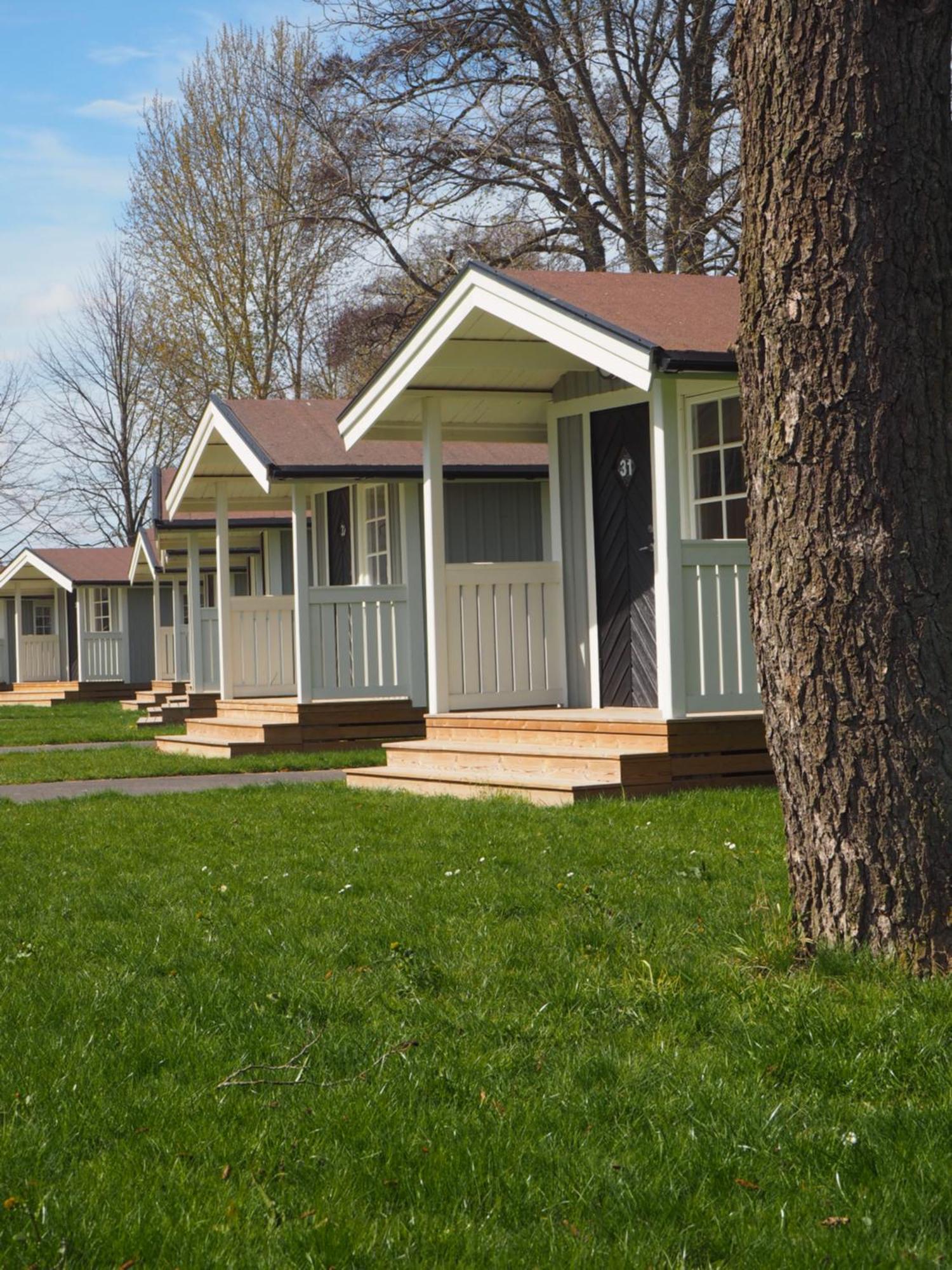 Skara Stads-Camping & Stugby المظهر الخارجي الصورة